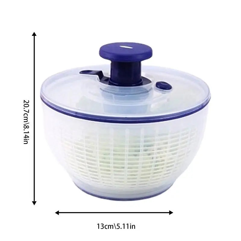 Salad Spinner Dryer Vegetable Fruit Food Dehydrator