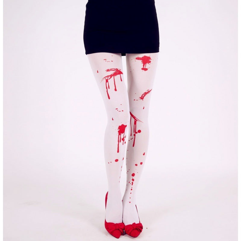 Halloween Blood Stained Pantyhose