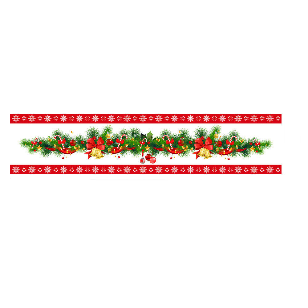 Christmas Polyester Tablecloth Holiday Decoration