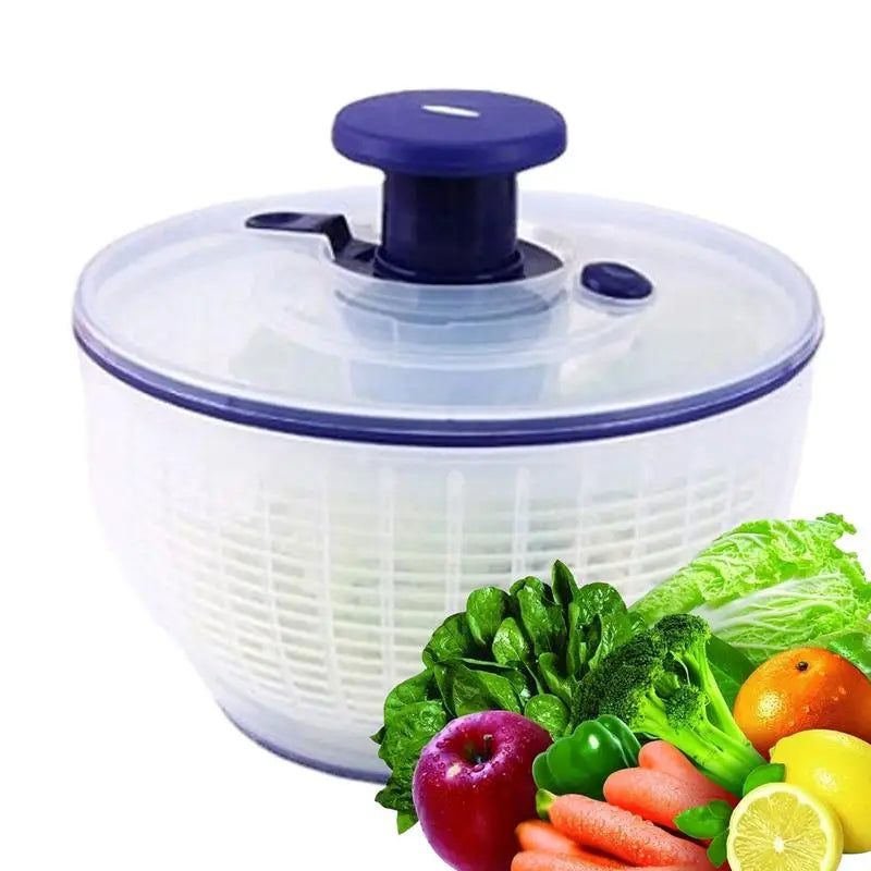 Salad Spinner Dryer Vegetable Fruit Food Dehydrator