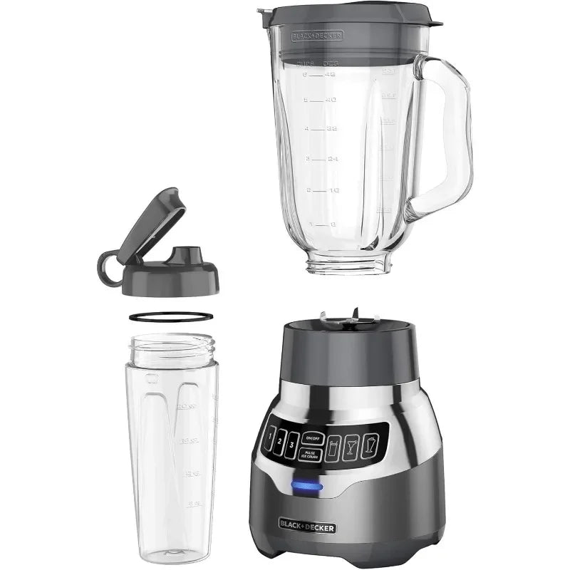 PowerCrush Digital Blender with Quiet Technology, Stainless Steel, BL1300DG-T