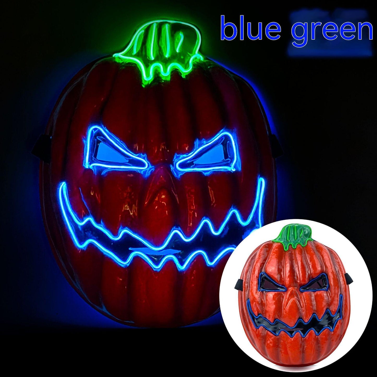 Halloween Party Ball Pumpkin Head Horror LED Luminous