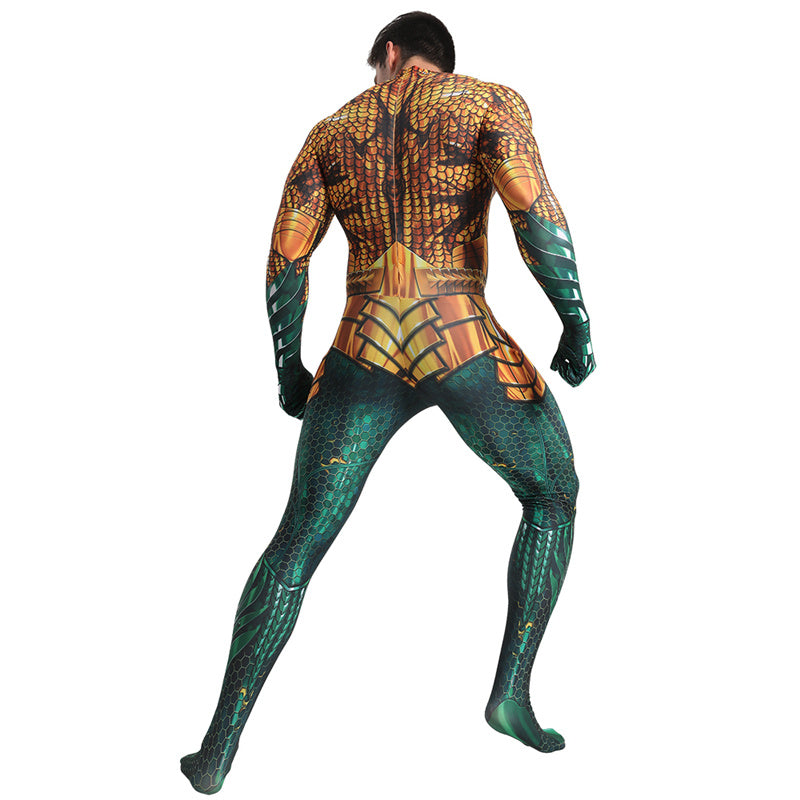 Halloween  Bodysuit Costume Armored Look