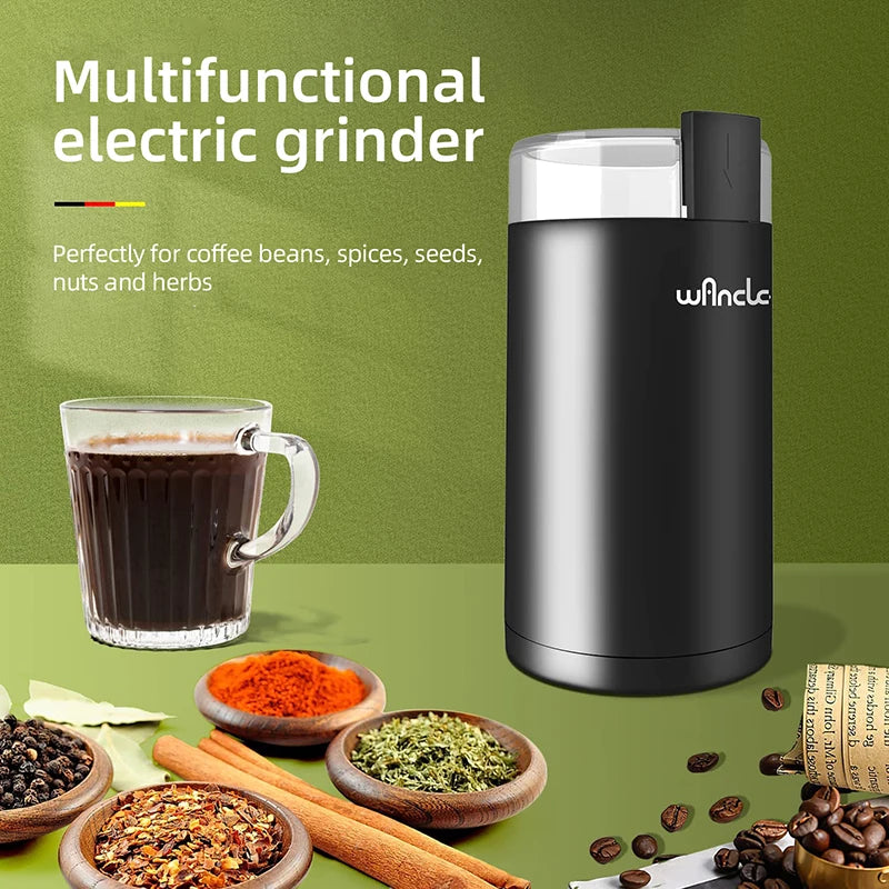 200w High-Power Coffee Grinder Multifunctional Coffee Bean Grinder Machine