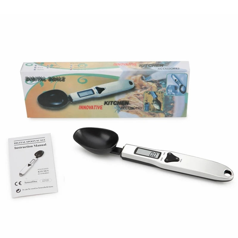 500g/0.1g Electronic LCD Digital Spoon Weight Scale