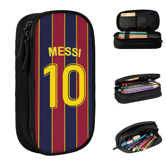 Messi Number 10 Football Soccer Pencil Case