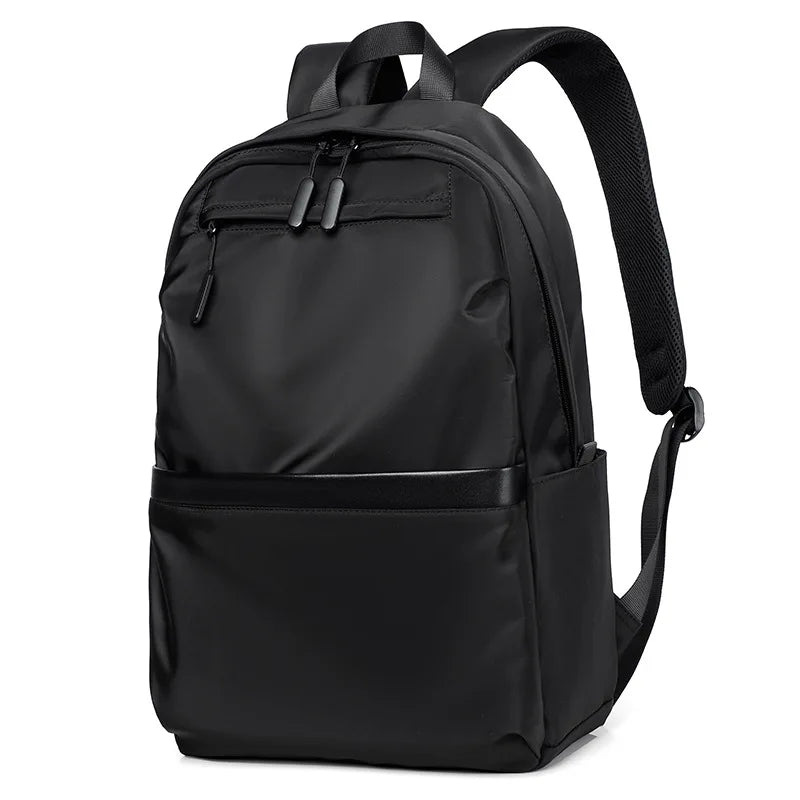 Men's Backpack Nylon Solid Color Large Capacity