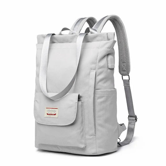 Waterproof Laptop/Casual Backpack: Oxford Canvas