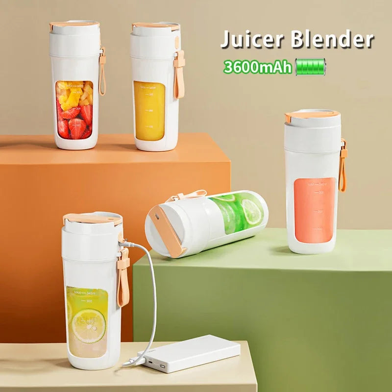 LISI Electric Juicer Mini Portable Blender Fruit Mixers