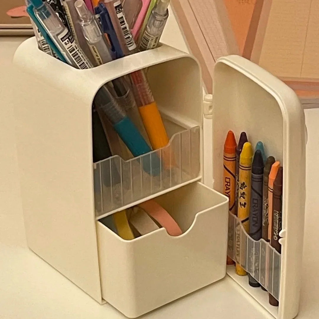 Refrigerator Style Creative Pen Holder