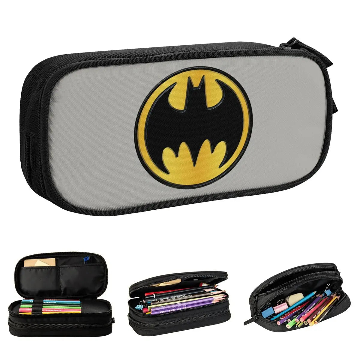 Batman Symbol Pencil Cases Classic: Large Storage