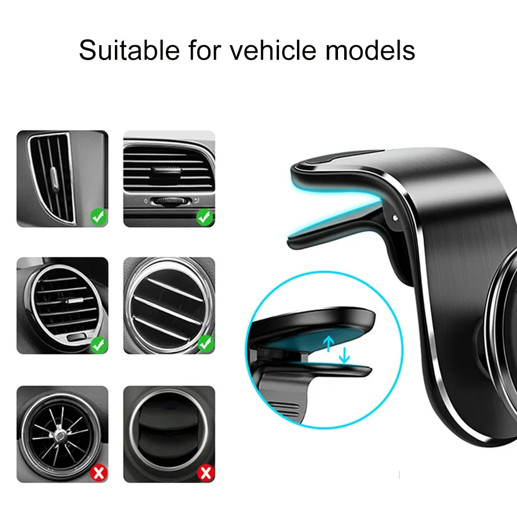 360 Degree Car Magnet Mobile Phone Holder For iPhone