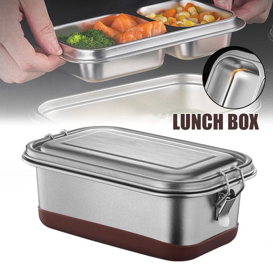 Stainless Steel 2 Layers Lunch Box