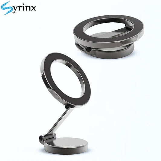 Car Magnetic Folding Phone Holder 360 Degree: Anti-Shake