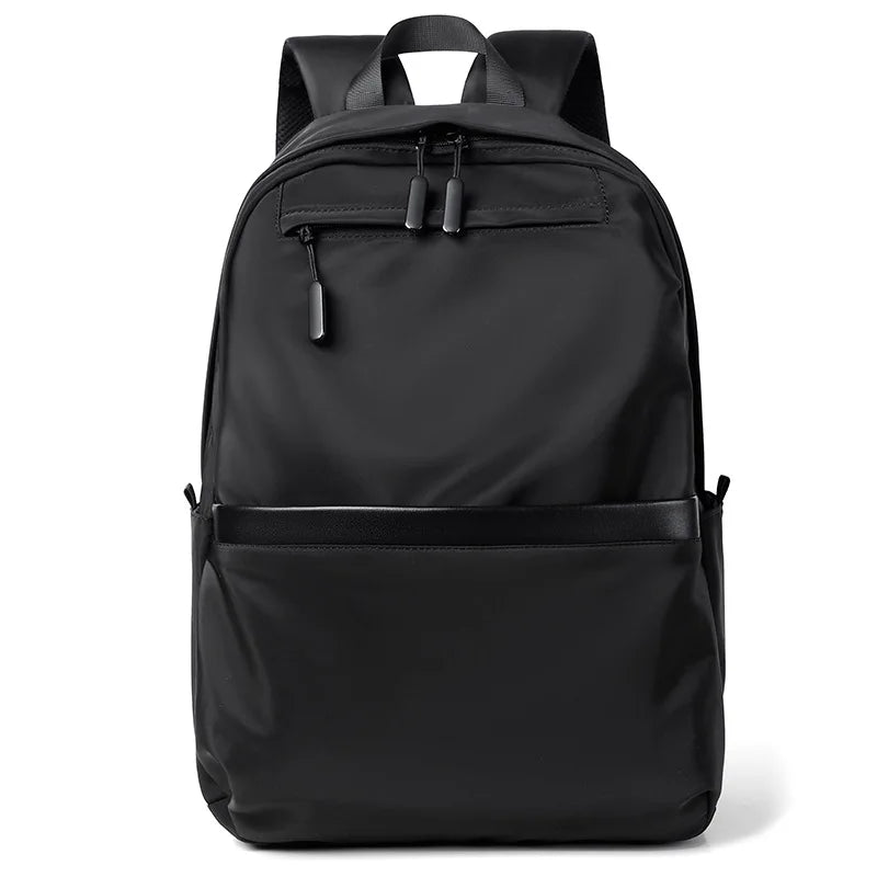 Men's Backpack Nylon Solid Color Large Capacity