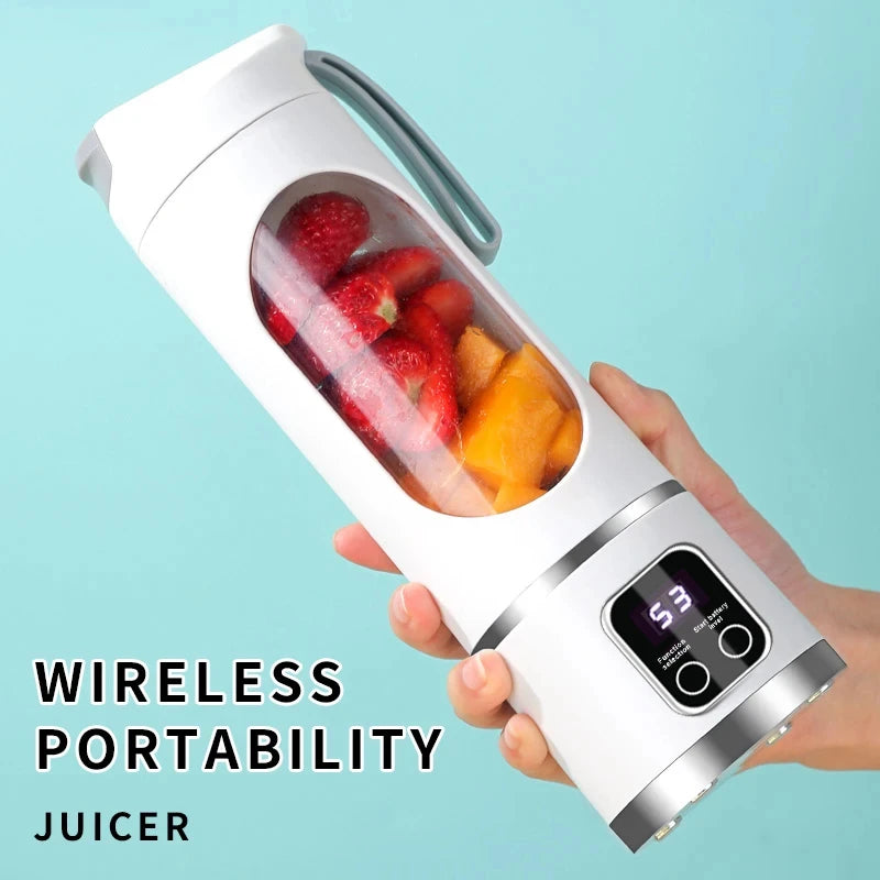 2024 MINI Crushed Ice Electric Juicer Powerful Motor 450ML