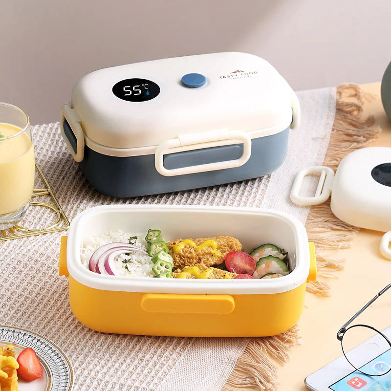 Digitally Temperature Controlled Lunch Box : Insulated