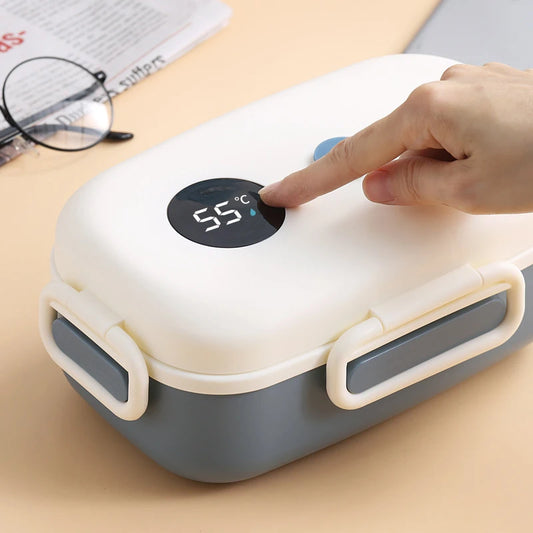 Digitally Temperature Controlled Lunch Box : Insulated