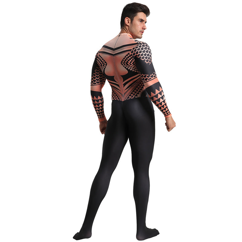 Halloween  Bodysuit Costume Armored Look