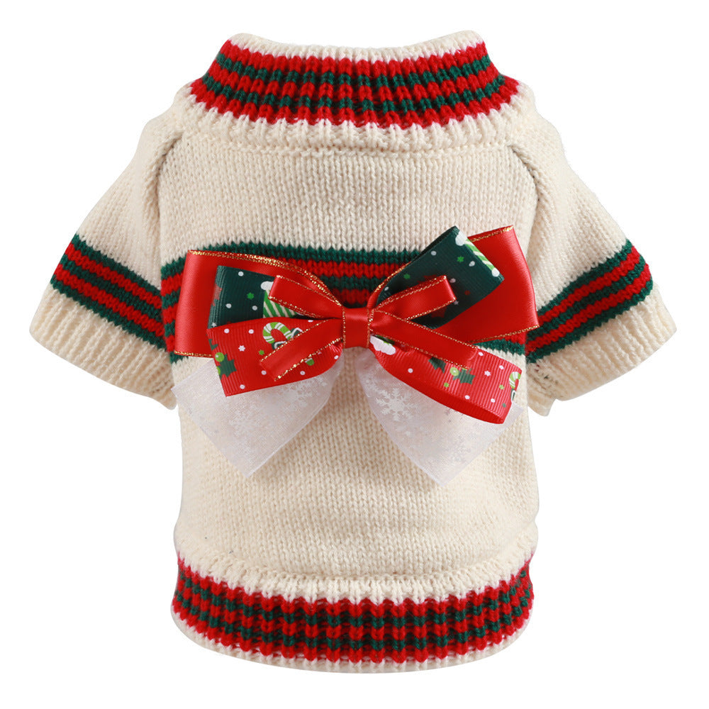 Pet Clothes Christmas And New Year Warm