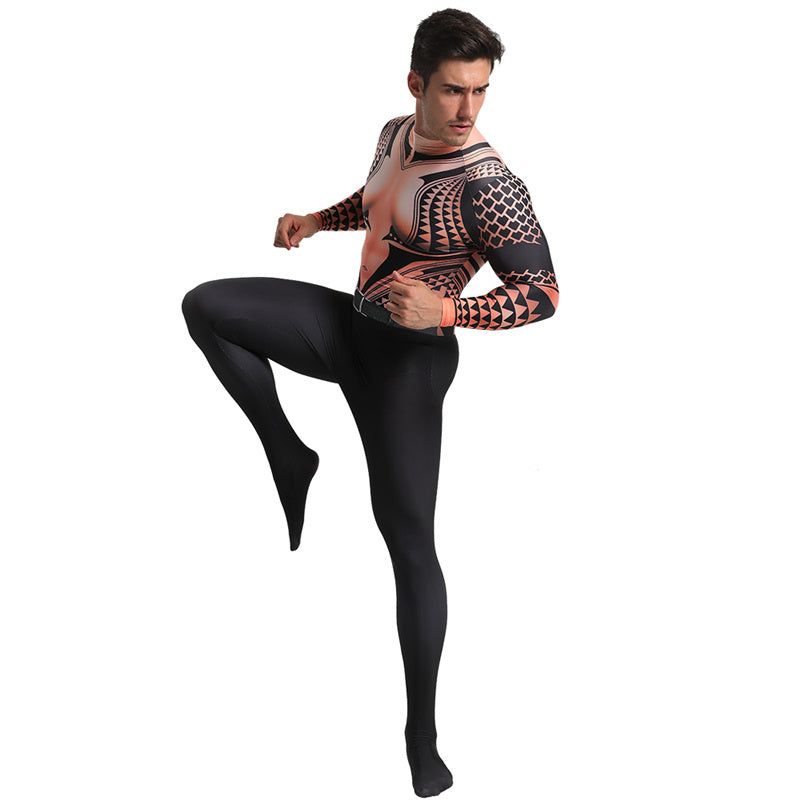 Halloween  Bodysuit Costume Armored Look