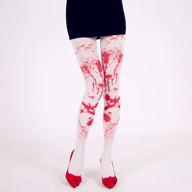 Halloween Blood Stained Pantyhose